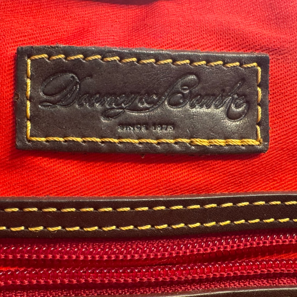 Dooney & Bourke Florentine Leather Domed Sachel - Picture 10 of 14